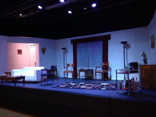 The set for Who's Afraid of Virginia Woolf?  2'/6/16.