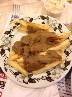 These were my fries with gravy. They were as bad as they look! Awful