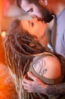 Ashley Rae. Natural Dreadlocks