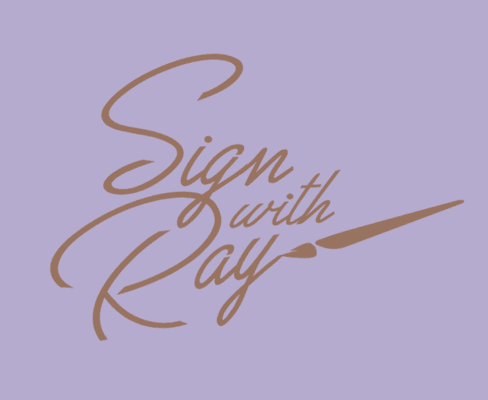 Sign With Ray