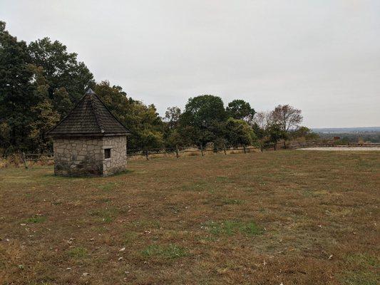 Overlook of the river (left side)