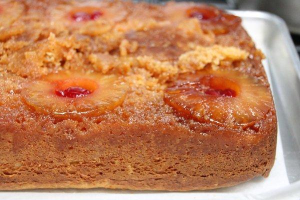 Pineapple upside-down cake