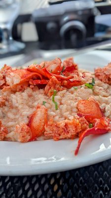 Lobster risotto