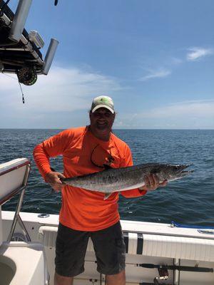 Nice little Kingfish we picked up 3 miles out