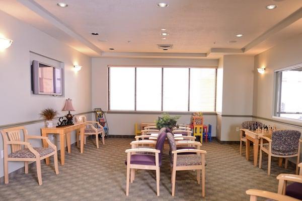 Mouritsen Dental in West Jordan, waiting area