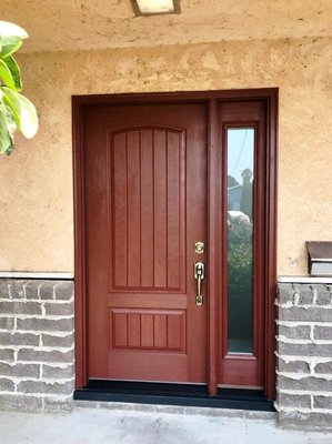 Clopay Entry Door with sidelight