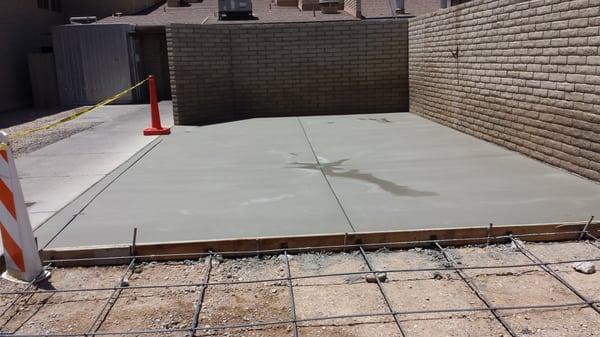 Concrete slab