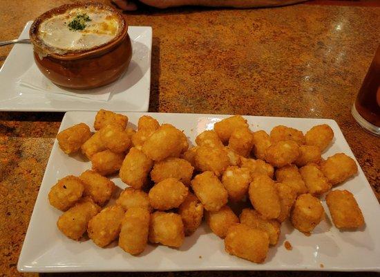 Tater Tots and French Onion Soup