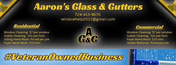 Aarons Glass & Gutters