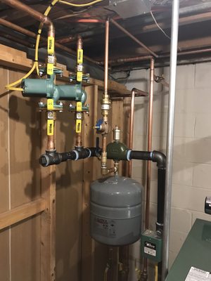 Boiler piping