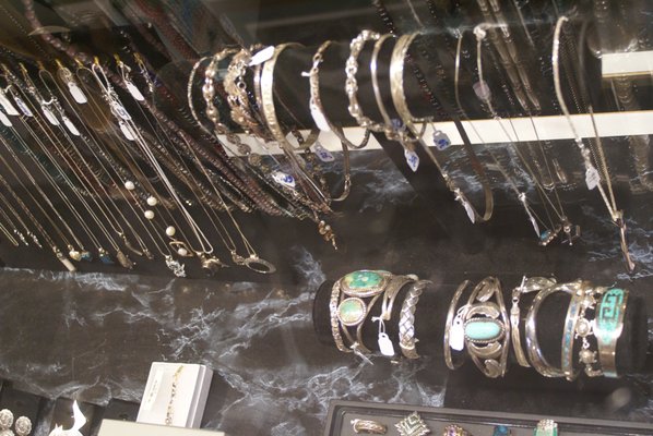 Large selection of sterling silver jewelry