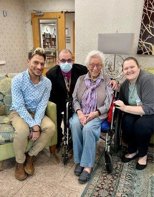 Candlewood Valley Health is the home to many fabulous people, including this lovely lady who just celebrated her 101st birthday!