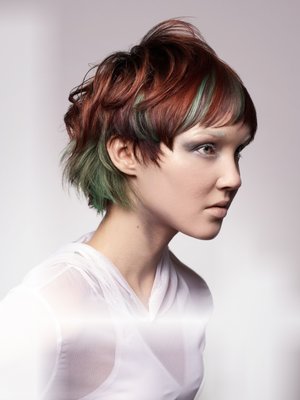 Editorial Work for Goldwell Hair color