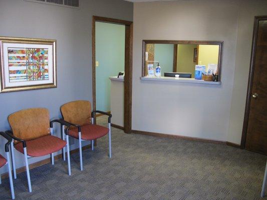 Patient waiting area.