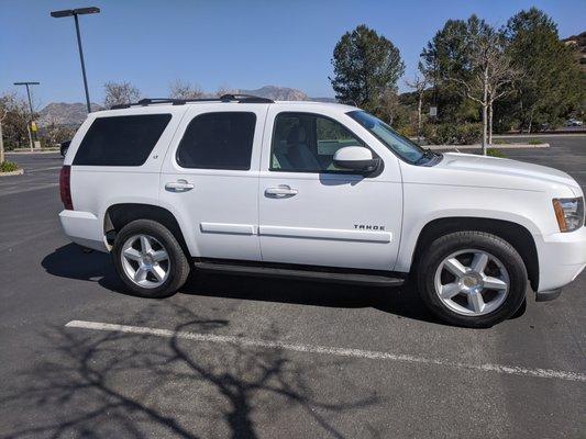 Solid used 2007 Tahoe from La Mesa Car Company... Checked out great with my mechanic I have had for 20 years...