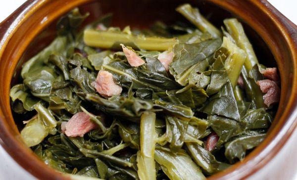 Collard Greens with smoked turkey