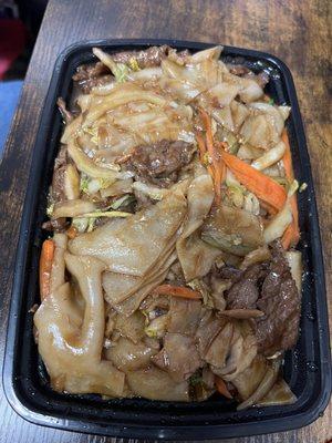 Beef chow fun