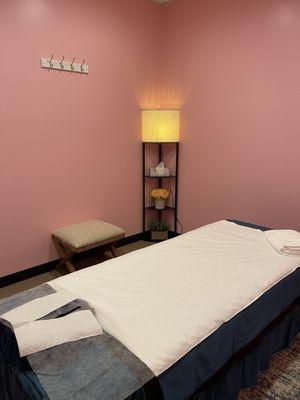 Single massage room