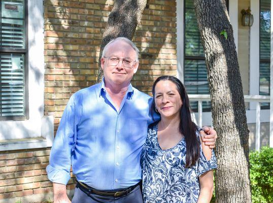 Herbert Kraus and his wife of 30 years, Sally Kraus