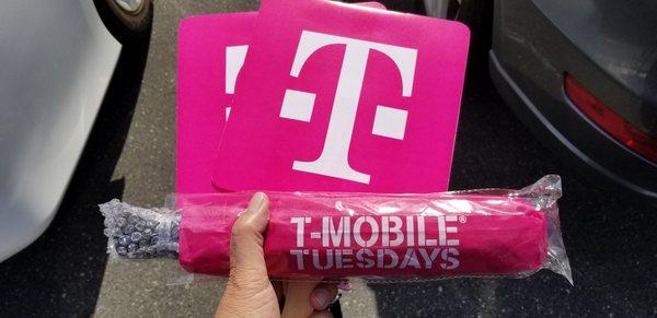 I love T-Mobile Tuesdays!!!