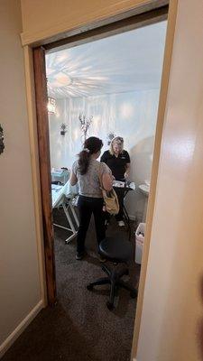 Botox on our Grand opening of Just Teazzin in the Pines New addition our Day Spa