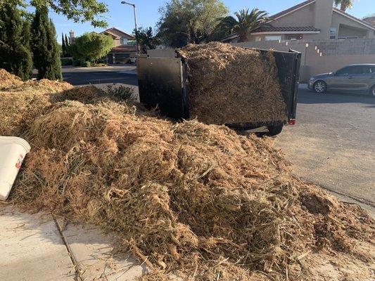 Mulch to remove