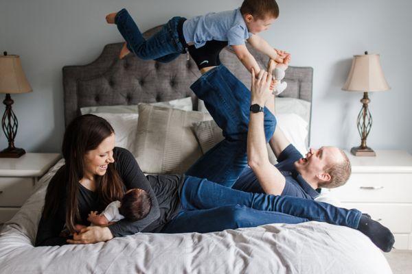 Newborn Family Photoshoot