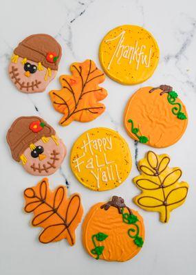 Fall cookies