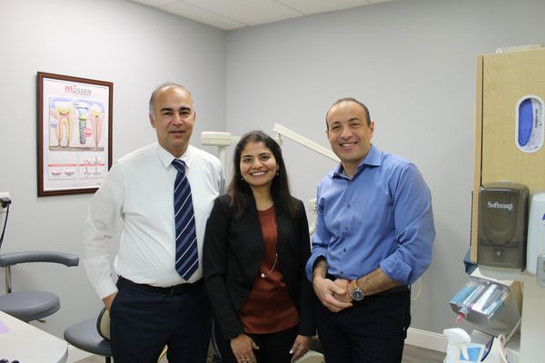 Dr Seth, Dr Shah and Dr Detinich