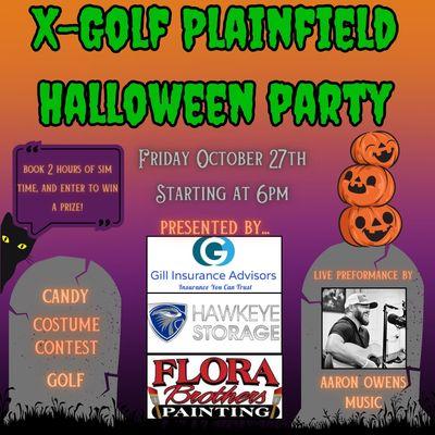 Put on your spookiest or most creative costume and join us for a night of golf, live music and sweet treats for the little ones!