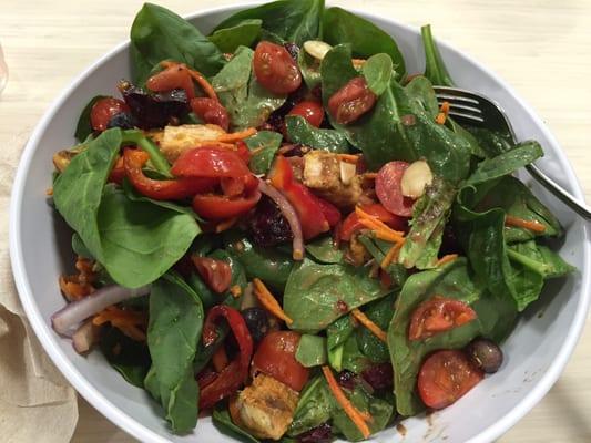 Spinach salad