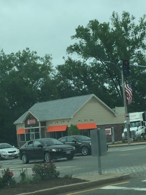 Dedham Dunkin Donuts -- 36 Sawmill Lane, Junction of Milton & Bussey Streets, Dedham          Storefront