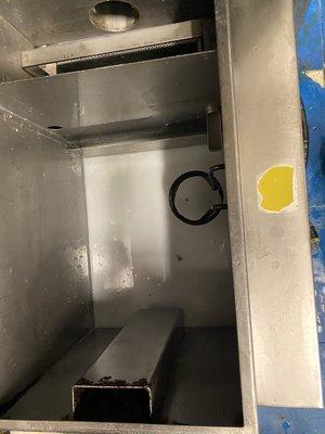 We clean the grease traps all sizes