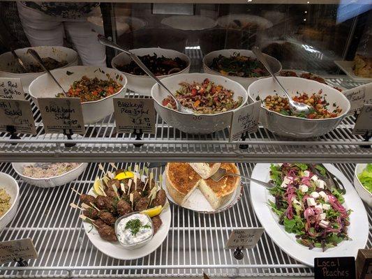 Freshly made sides and salads