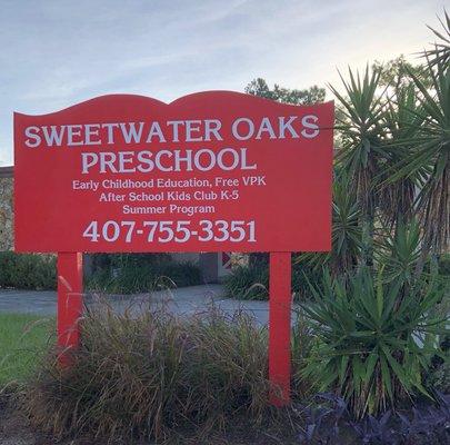 Sweetwater Oaks Preschool is located in Longwood, Florida