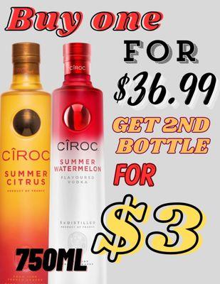 Buy 1 for $36.99 and get the 2nd Bottle for ONLY $3