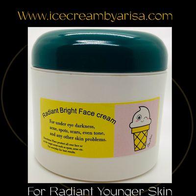 For all skin problem. Radiant Bright remove dead skin, and give you a more youthful look.