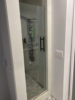 Shower door