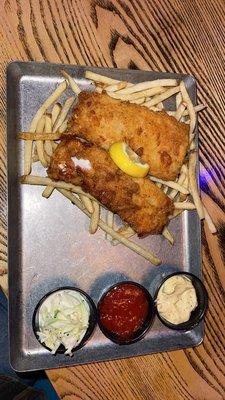 Guinness Battered Fish and Chips- St. Patrick's Day Special