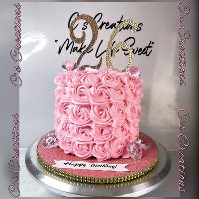 Rosette Cake