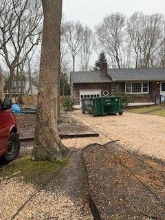 Power lines on my driveway