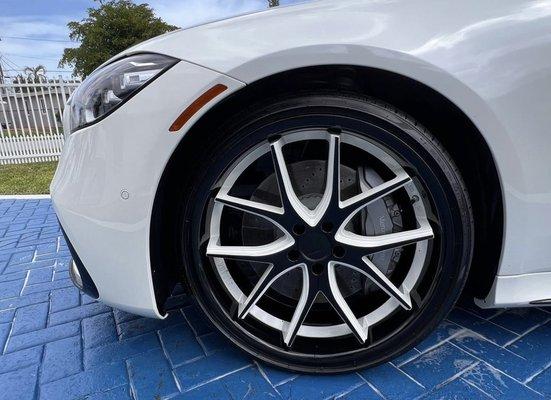 Rims are always cleaned in every wash