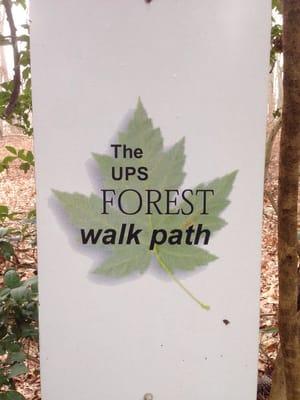 UPS Forest Walk Path