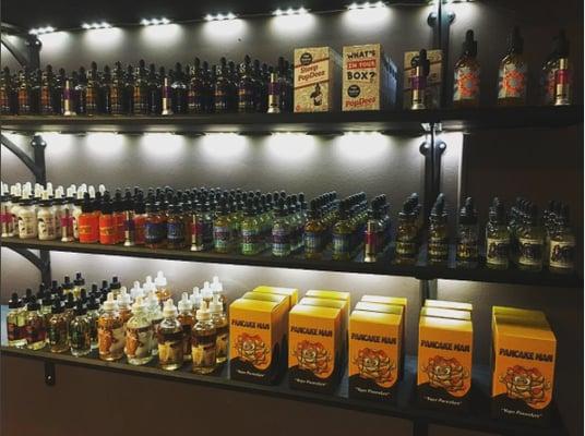 Large selection of Premium Ejuice