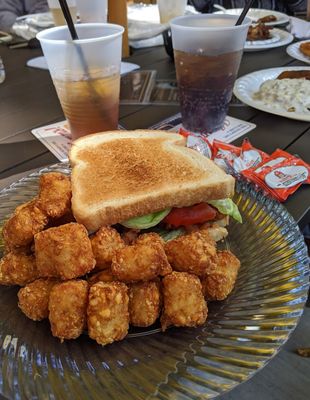 BLT, tater tots, long Island