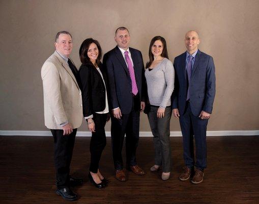 Dr. Mark Stine, Dr. Lynda Conner, Dr. Chad Hudnall, Dr. Stephanie Grabowski, Dr. Josh Conner