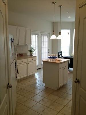 Kitchen and nook