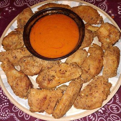 Fried Wingz & Buffalo Sauce