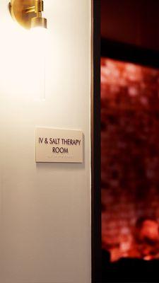 IV and Salt Therapy Room