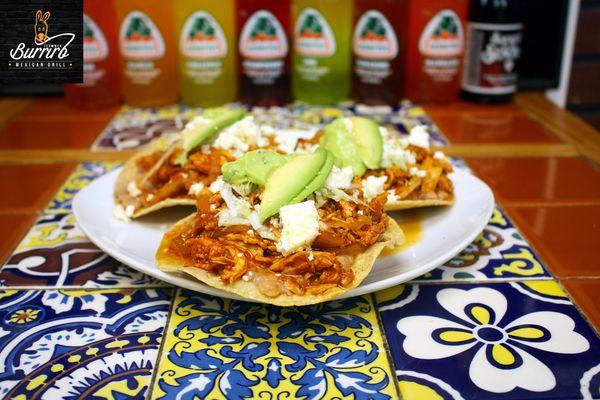 TOSTADAS DE TINGA